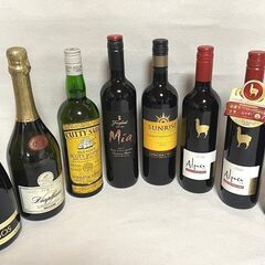 【終】【G631】未開栓/ワイン/果実酒/スパークリングワイン/ウォッカ/色々/16本セット/まとめて/お酒/古酒の画像
