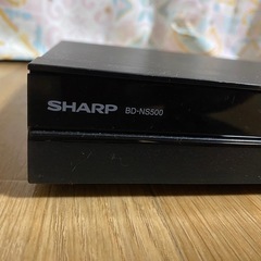 SHARPブルーレイレコーダー　BD-NS500の画像