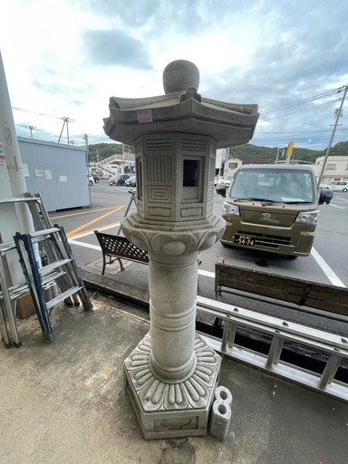 和風 石灯篭 オブジェ