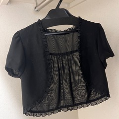 ②　ボレロのみ　黒の画像