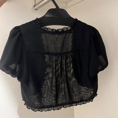 ②　ボレロのみ　黒の画像