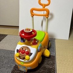 アンパンマン 押し車 オレンジの画像