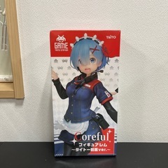 【新品】Re:ゼロ coreful フィギュアレム タイトー制服ver