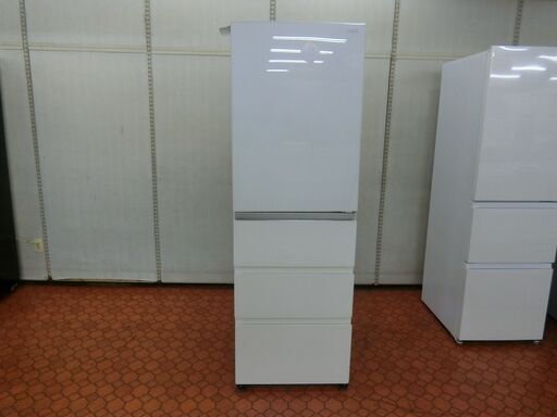 ID 019749　冷蔵庫４ドア　458L　アクア　２０２０年　AQR-VZ46K(W)