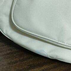 ほぼ未使用　ホワイト　ギターケース　持ち運び用の画像