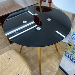 ★ジモティ割あり★   ラウンドカフェテーブル　クリーニング済み...