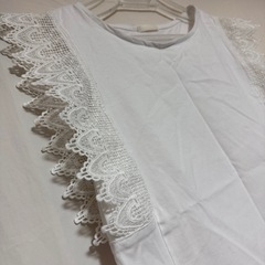 🌈美品　GU  レーストップス　ノースリーブ　Sの画像