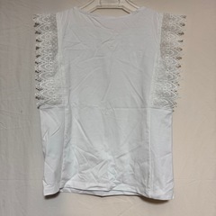 🌈美品　GU  レーストップス　ノースリーブ　Sの画像