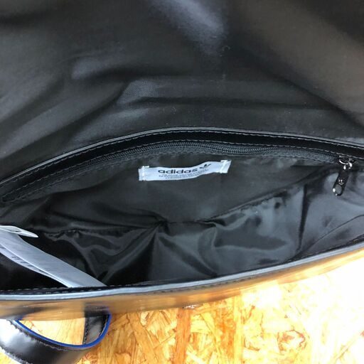 【831】サッチェルバッグ adidas ブラック