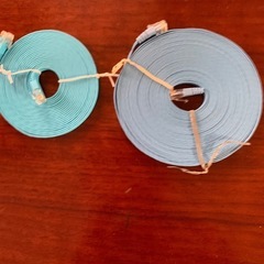 LANケーブル ライトブルー の画像