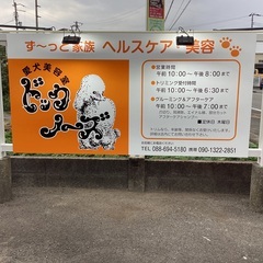 小型犬(猫)専門　わんちゃん　ねこちゃんのお手入(トリミング)