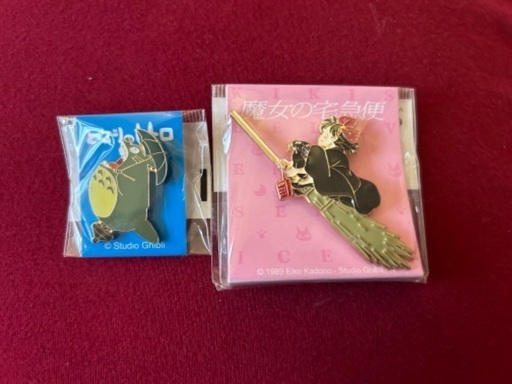 ジブリ　ピンバッジ
