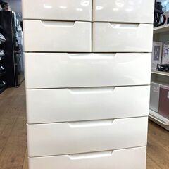 ★引出多め 収納量たっぷりの ウッドトップチェスト★