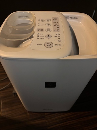 SHARP空気清浄機能付き加湿器
