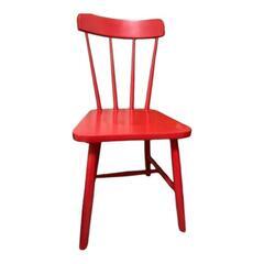 あげます　IKEA 廃盤　ダイニングチェア OLLE 赤