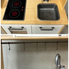 イケアのおままごとキッチンの画像