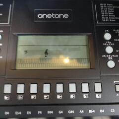 電子キーボード onetone 61鍵盤 OTK-61　アダプター無しの画像