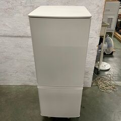 【MITSUBISHI】 三菱 2ドア 冷凍冷蔵庫 容量146L 冷凍室46L 冷蔵庫100L MR-P15F-W 2020年製 J0478