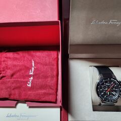 Ferragamo サルヴァトーレ フェラガモ F-80 クロノ...