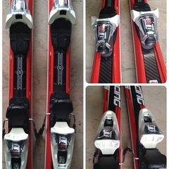 ●6) BLIZZARD RACING WSc POWER FRAME 160cm スキー板 /ビンディング MARKER LT10 /ポール SHNANO Eagle-2 111cm 3点セット 美品 ③の画像