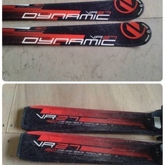 ●8) DYNAMIC VR27 JUNIOR PERFORMANCE  108/65/89.5/14M 150cm スキー板/ビンディング ATOMIC 45 2点セット 中古 ④の画像