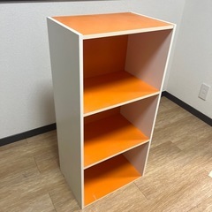 カラーボックス3段