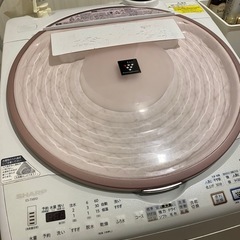 【取引中】シャープ洗濯機 ※10/28に取りに来れる方の画像