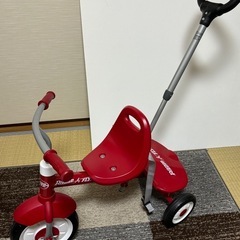 Radio Flyer 三輪車 赤の画像