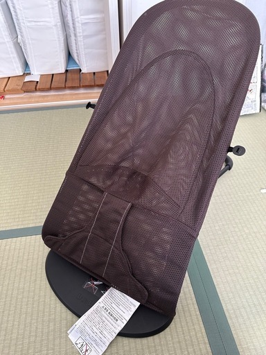 BabyBjorn バウンサー ブラウン おもちゃバー付き
