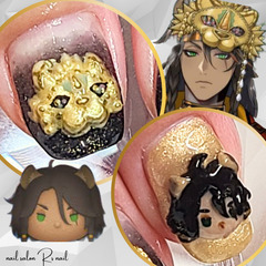 推し活ネイル🦁