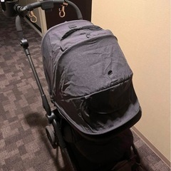 cybex(サイベックス) ベビーカーメリオカーボン ディープブラック 1か月~ の画像