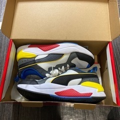 Puma SoftFoam シューズ グレー/イエロー/レッド/ブルー