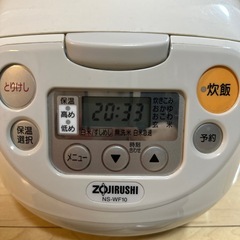 象印 NS-WF10 炊飯器 の画像