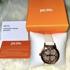 【定価4万円　新品　箱付き】Folli Folli 腕時計　キラキラの画像