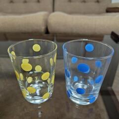 ELLE  カメイガラス  水玉ミニタンブラー5客の画像