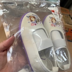 女子 新品上履き2点セットの画像