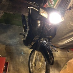 スーパーカブ50 黒色　JA10 走行1536キロ