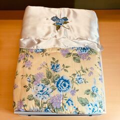 京都西川 シルク混わた入り肌ふとん（140×190cm）