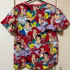 値下げしたよ！アリエル ディズニー 総柄 Tシャツの画像