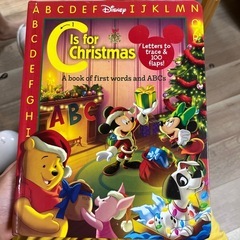 英語絵本　a book of first words and ABCs