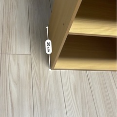 お譲り先決定　
カラーボックス3段 の画像