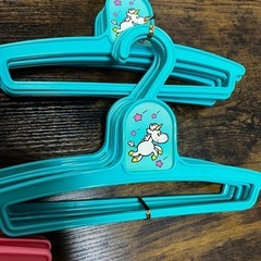 昭和レトロ　子供用ハンガー　２０本の画像
