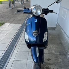 ピアジオ　ベスパ　LX150ie  ZAPM68200 ブルー 配送手配可能の画像