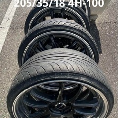 WORK EMOTION CR 2P  18インチ　4穴の中古4...