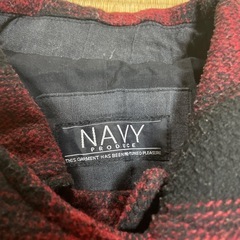 メンズ ハーフコート Lサイズの画像