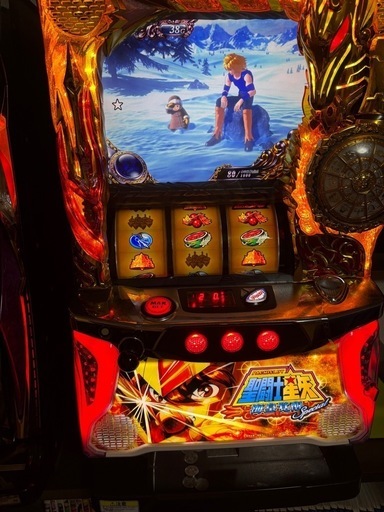 聖闘士星矢　　吉宗　スロット実機　不要機付き