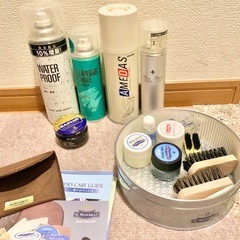 【受け渡し予定者決定済】M.MOWBRAY シューケアセットと撥...