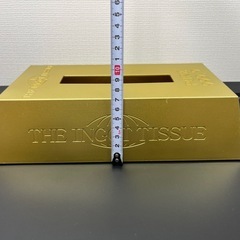 インゴット型ティッシュケース！の画像