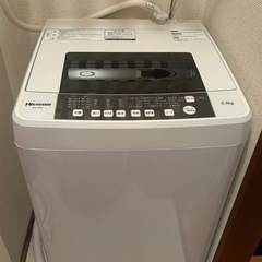 【Hisense 洗濯機】