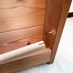 ［お渡し先決まりました］天然木　絵本棚の画像